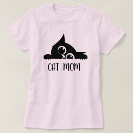 猫好きのためのデザイン Tシャツ