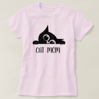 猫好きのためのデザイン Tシャツ
