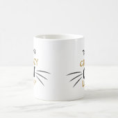 猫好きのためのヒゲ文字マグカップ 贈り物 コーヒーマグカップ (中央)