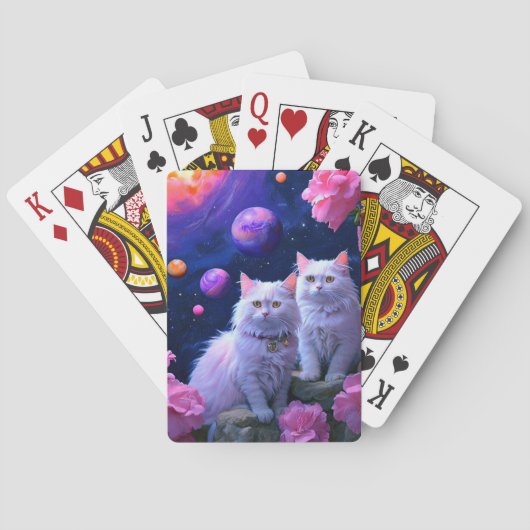 猫好きのためのポーカートランプ トランプ (裏面)