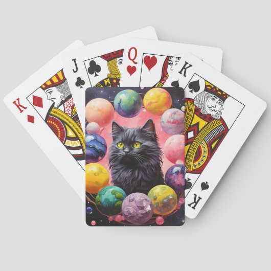 猫好きのためのポーカートランプ トランプ (裏面)