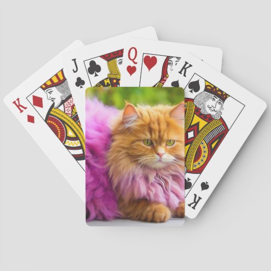 猫好きのためのポーカートランプ トランプ (裏面)
