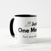 猫好きのためのマグカップ Just One More Cat Mug マグカップ (正面左)