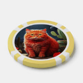 猫好きのためのラッキーポーカーチップス ポーカーチップ (シングル)