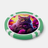 猫好きのためのラッキーポーカーチップス ポーカーチップ (シングル)