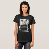 猫好きのための可愛い猫パパのネコのデザイン Tシャツ (正面フル)