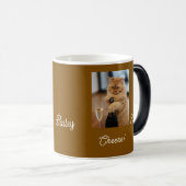 猫好きのための変色マグカップ Cheers Bailey モーフィングマグカップ (正面右)