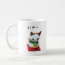 猫好きのための招き猫デザイン コーヒーマグカップ