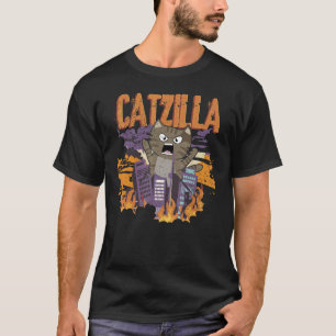 猫好きのための映画ファン向け面白いCATZILLAジョーク 1 Tシャツ