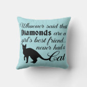 猫好きのための枕 クッション (裏面)