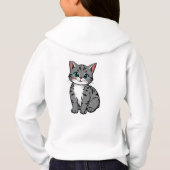 猫好きのための野球帽 - 女性向けのかわいい猫の帽子 & (裏面)