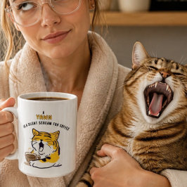 猫好きのための面白いコーヒー名言マグカップ コーヒーマグカップ