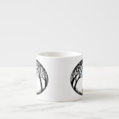 猫好きのエスプレッソのコップの脂肪質猫はマグ猫のギフトをすくいます エスプレッソカップ (正面)