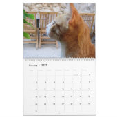 猫好きのカレンダー カレンダー (1月 2027)