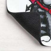 猫好きのギフト脂肪質猫のバレンタインのマウスパッド マウスパッド (コーナー)