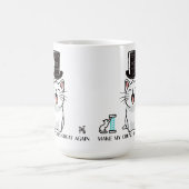 猫好きのコーヒーマグ コーヒーマグカップ (中央)