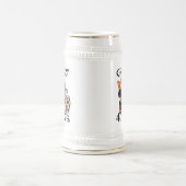 猫好きのコーヒー・マグ ビールジョッキ (中央)