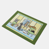 猫好きのドア・マット ドアマット (アングル)