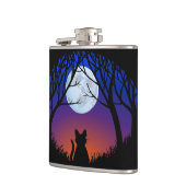 猫好きのフラスコカスタムな脂肪質猫の飲み物のフラスコ及びギフト フラスク (左)