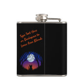 猫好きのフラスコカスタムな脂肪質猫の飲み物のフラスコ及びギフト フラスク (裏面)