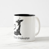 猫好きのマグ ツートーンマグカップ (正面右)