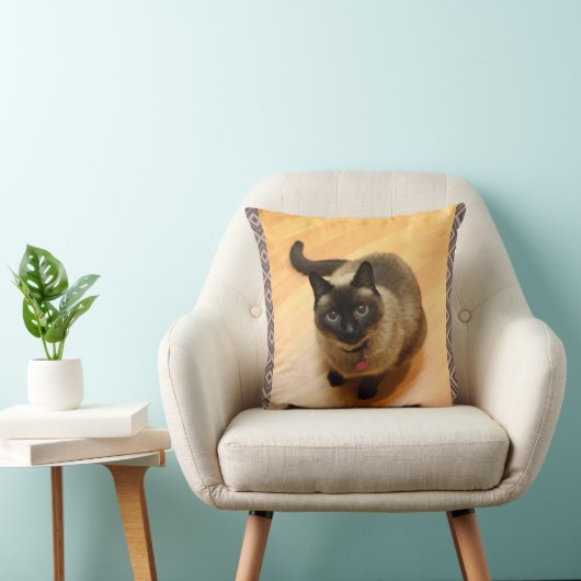 猫好きの枕 クッション (椅子)