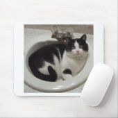 猫好きの歓喜 マウスパッド (マウス)