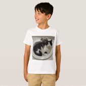 猫好きの歓喜 Tシャツ (正面フル)