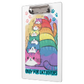 猫好きの猫たち クリップボード (左)