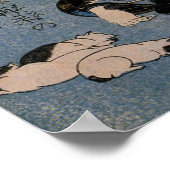 猫好きの画家・歌川国芳 ポスター (角)