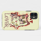 猫好きの穹窖のiPhone 5のやっとそこに場合 Case-Mate iPhoneケース (裏面(横))