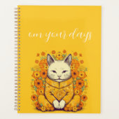 猫好きの誕生日エッセンシャルモーメント/ Meownful Moments プランナー手帳 (正面)