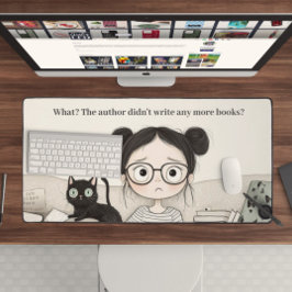 猫好きの読者に絶望 デスクマット