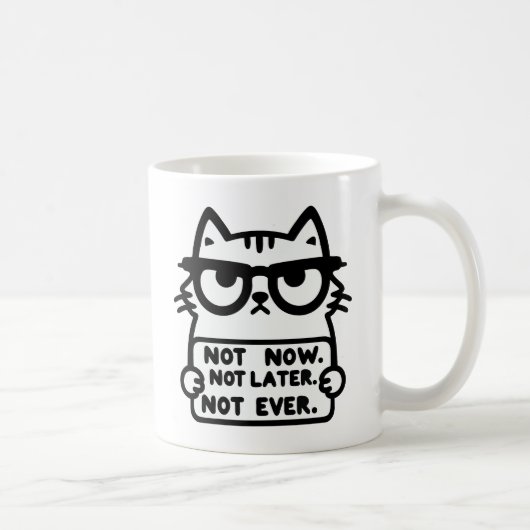猫好きへのギフト コーヒーマグカップ (右)