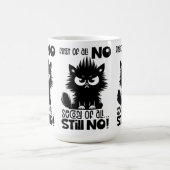 猫好きへの最初の贈り物はダメ  コーヒーマグカップ (中央)