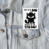 猫好きへの贈り物に最適 First Of All, No 缶バッジ (インサイチュ)