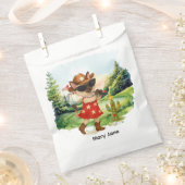 猫好きをテーマにしたゴルフテキサス州 フェイバーバッグ (クリップ留めされた状態)