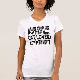 猫好きウォーターポロ Tシャツ