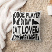 猫好きオーボエ選手 クッション (ブランケット)
