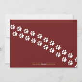 猫好きカスタムまたは写真なし シーズンカード (裏面)