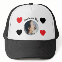 猫好きカスタムトラック帽 – 写パーソナライズされた真