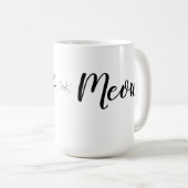 猫好きガーリーズモウニャウ子猫 コーヒーマグカップ (正面右)