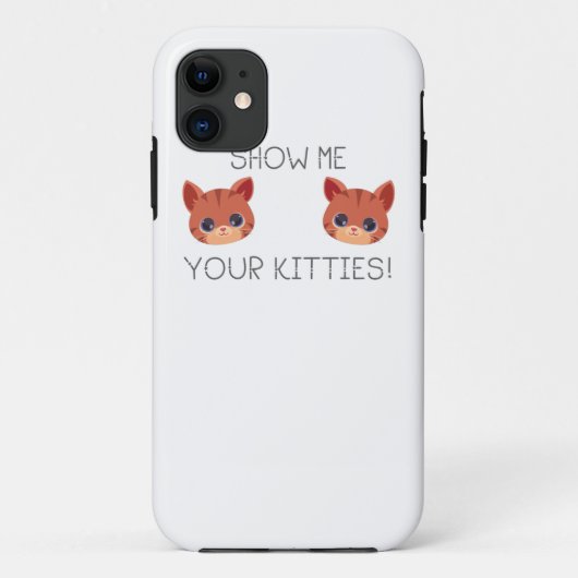 猫好きギフト表示猫ちゃんおもしろいミームGif Case-Mate iPhoneケース (裏面)