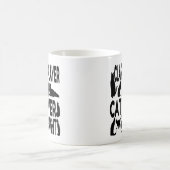 猫好きクラリネットプレーヤー コーヒーマグカップ (中央)