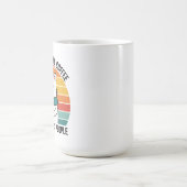 猫好きコーヒーハーモアマグ・内向的な人へのギフト コーヒーマグカップ (中央)