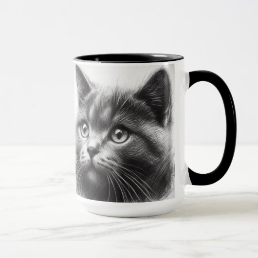 猫好きデリツマグ マグカップ (右)