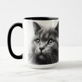 猫好きデリツマグ マグカップ (左)