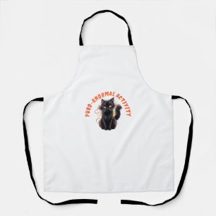 猫好きハロウィンパーアノーマル活不気味動C エプロン