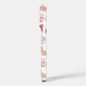 猫好きパターンモノグラム Case-Mate iPhoneケース (裏面 / 左)