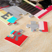 猫好きフォトパズルHAMbWG ジグソーパズル (側面)